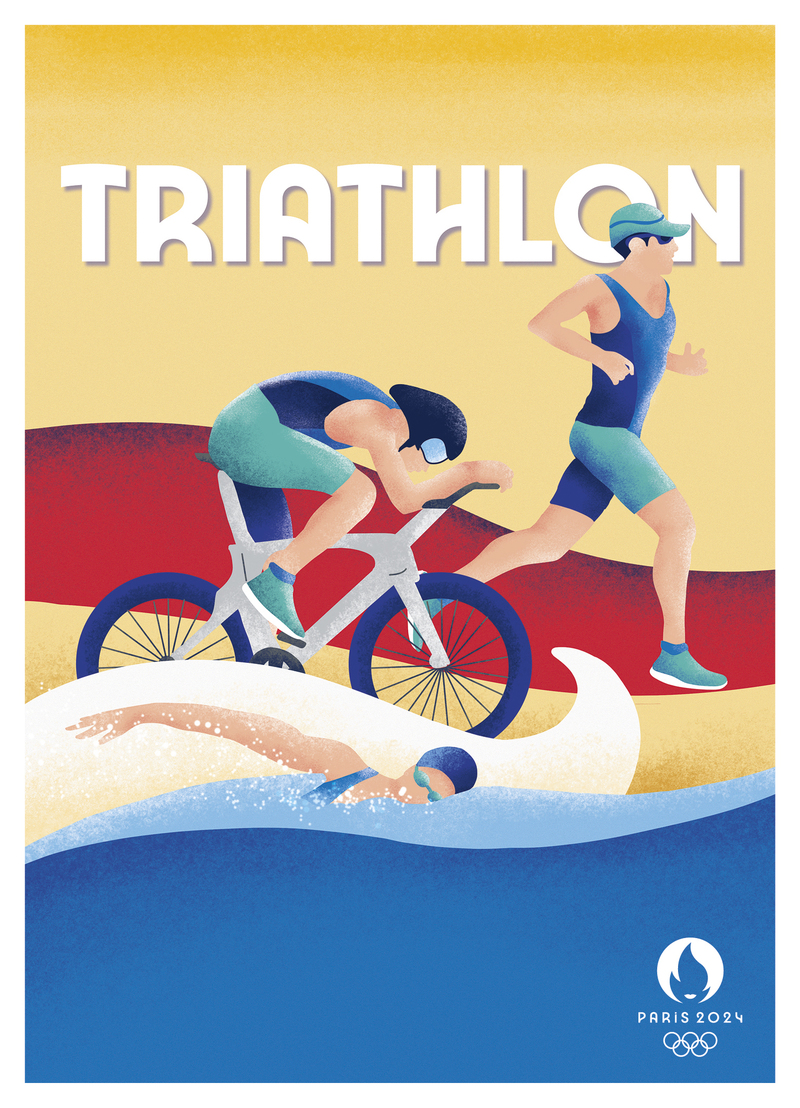 Carte Triathlon Paris 2024